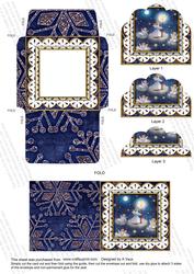Angels in the Sky Mini Card Envelope Scallop Bottom Stacker