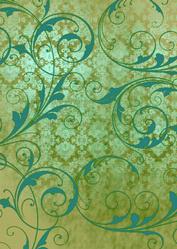 Christmas Bobby Robin1 Swirls Backing Paper