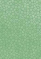 Mid Green Beaded Flower A4 Backing Paper