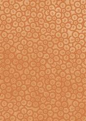 Burnt Orange Beaded Flower A4 Backing Paper