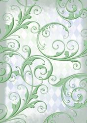 Christmas Fancy Door Swirls Backing Paper