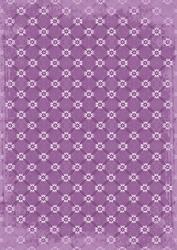Lilac Daisy Quilt Print A4 Backing Paper