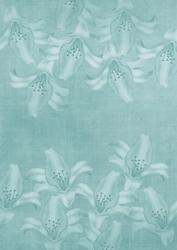 Lily Sides Dusky Teal A4 Backing Paper