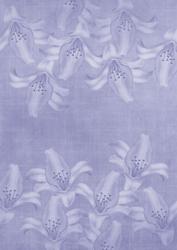 Lily Sides Blue A4 Backing Paper