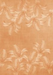 Lily Sides Burnt Orange A4 Backing Paper
