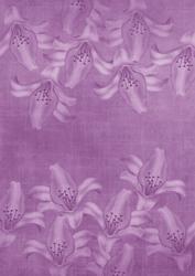 Lily Sides Purple A4 Backing Paper