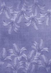 Lily Sides Dark Blue A4 Backing Paper