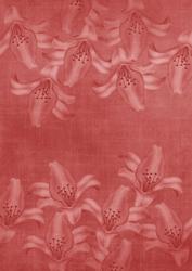 Lily Sides Dark Red A4 Backing Paper