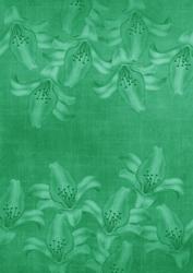 Lily Sides Dark Green A4 Backing Paper