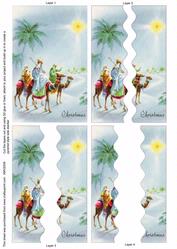 3 Wise Men 4 Piece Wavy Side Stacker