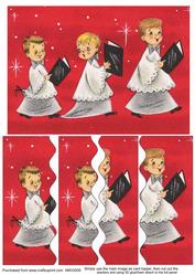 3 Little Choirboys Wavy Side Stacker