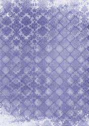 Blue Old Lace Check A4 Backing Paper
