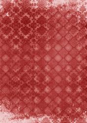 Dark Red Old Lace Check A4 Backing Paper