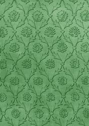 Mid Green Random Vine A4 Backing Paper