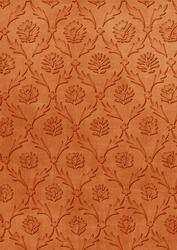 Burnt Orange Random Vine A4 Backing Paper