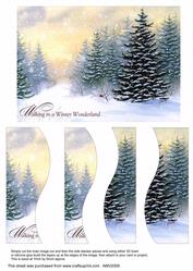 Walking in Winter Swirvey Side Stacker