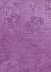 Purple Embossed Dainty Gypso A4 Backing Paper