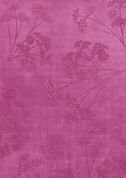 Cerise Embossed Dainty Gypso A4 Backing Paper