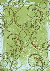 Flower Box Swirls Backing Paper