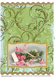 Flower Box Wavy Book Card