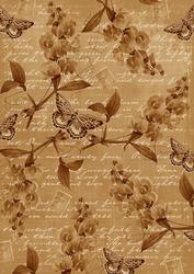 Vintage Tea Vintage Sweet Peas A4 Backing Paper