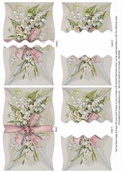 Lily of the Valley Wavy Edge Book Side Stacker