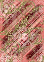 Christmas Book Swirls Backing Paper