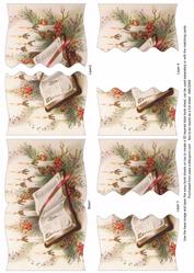 Christmas Book Wavy Edge Book Side Stacker