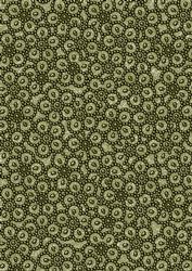 Olive Beaded Flower A4 Backing Paper