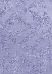 Blue Embossed Oriental Fern A4 Backing Paper