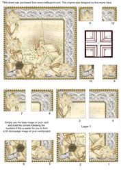 Cream Village Church P 5in All 4 Corner Stacker
