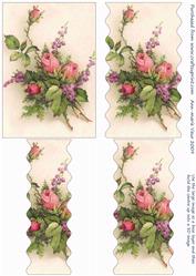 Rose Posie Wavy Centre Stacker
