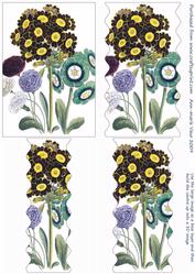 Mix of Primroses Wavy Centre Stacker