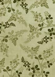 Olive Oriental Fern A4 Backing Paper