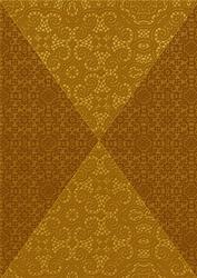 Gold Lace Quad Angle A4 Backing Paper