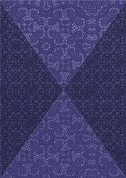 Dark Blue Lace Quad Angle A4 Backing Paper