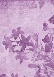 Lilac Flower Side A4 Backing Paper