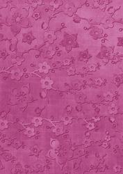 Cerise All Over Cherry Blossom A4 Backing Paper