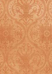 Borange Flower Damask Emboss Lights A4 Backing Paper