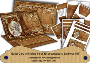 Mother Mary Vtea Christmas & New Year Easel Book Kit