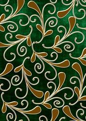 Dark Green Gold Darks Swirls Large A4 Backing Paper