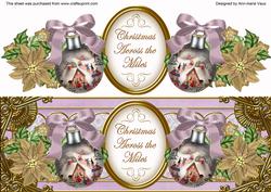 Lilac House Bauble Across the Miles Large Dl Topper