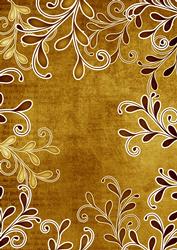 Gold Swirl Toned A4 Backing Paper