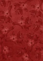 Dark Red Plain Apple Blossom A4 Backing Paper