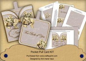 Dusky Bells Anniversary Vintage Pocket Pull Card Kit