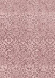 Dusky Pink Floral Medallion A4 Backing Paper