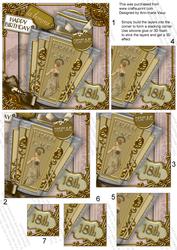 Art Deco De Soir Perfume 18th Birthday 5in Corner Stacker