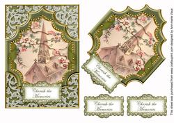 Olive Blossom Church Cherish Memories 7x5 Step by Step