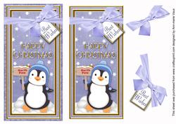 Blue Penguin Happy Christmas Dl Topdown Step by Step