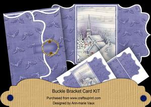 Blue Village Buckle Bracket Mini Card Kit